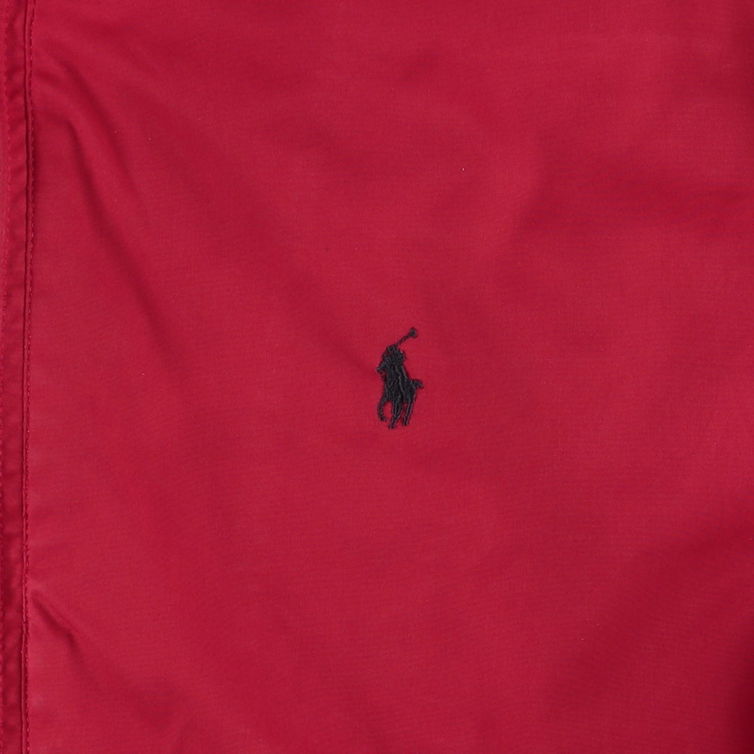 Ralph Lauren POLO by Ralph Lauren padded puffer jacket, men's size M polyester red type Vintage Second Hand