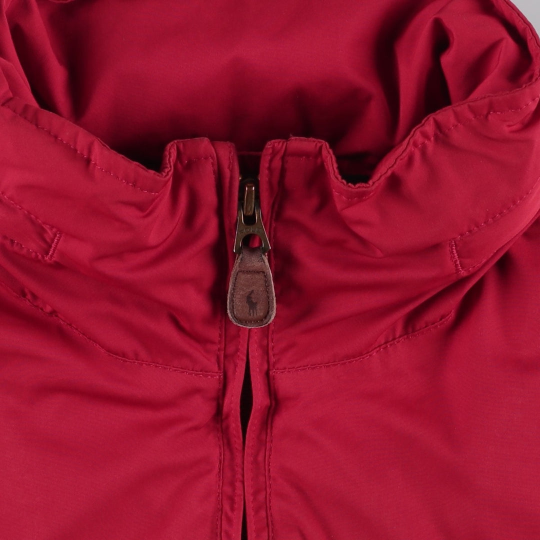 Ralph Lauren POLO by Ralph Lauren padded puffer jacket, men's size M polyester red type Vintage Second Hand