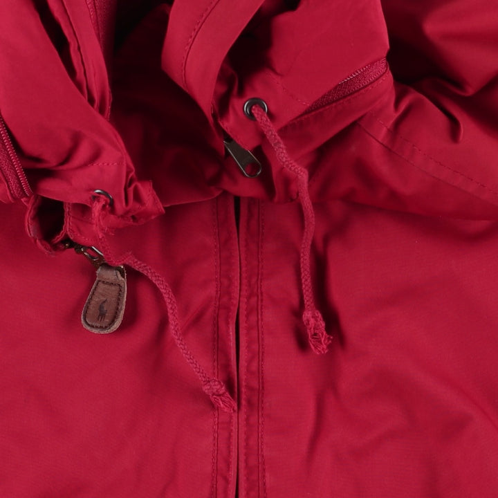 Ralph Lauren POLO by Ralph Lauren padded puffer jacket, men's size M polyester red type Vintage Second Hand