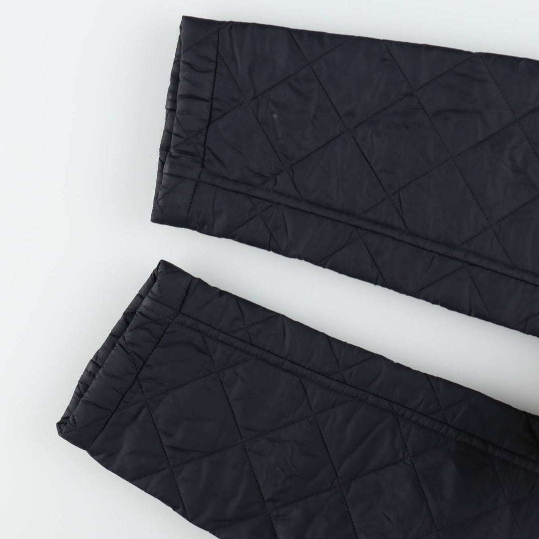 2000'S Barbour Quilted Puffer Jacket, Men's Size M (approx.) polyamide navy blue type Vintage Second Hand