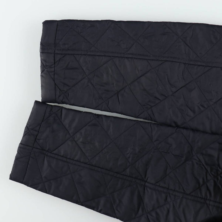2000'S Barbour Quilted Puffer Jacket, Men's Size M (approx.) polyamide navy blue type Vintage Second Hand