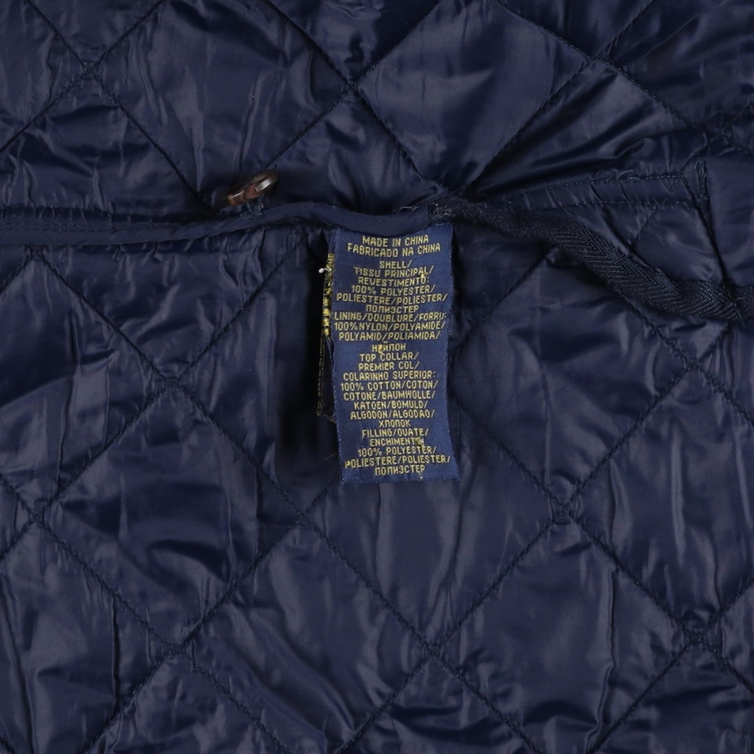 Ralph Lauren POLO RALPH LAUREN quilted puffer jacket, men's size S polyester navy blue type Vintage Second Hand