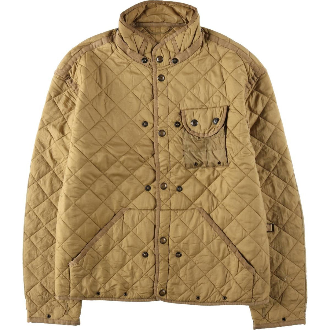 Ralph Lauren POLO by Ralph Lauren Quilted Puffer Jacket, Men's Size XL Nylon Khaki type beige Vintage Second Hand