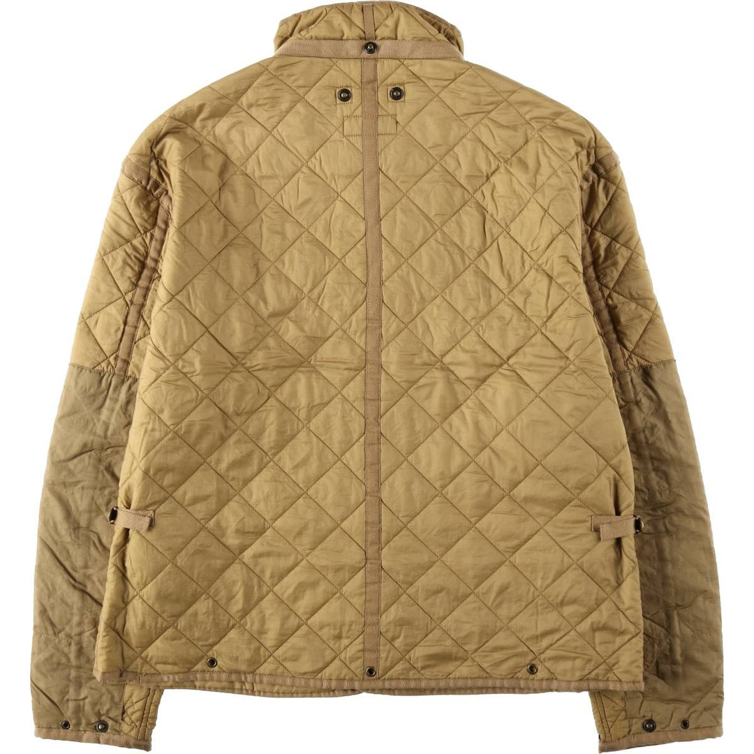 Ralph Lauren POLO by Ralph Lauren Quilted Puffer Jacket, Men's Size XL Nylon Khaki type beige Vintage Second Hand