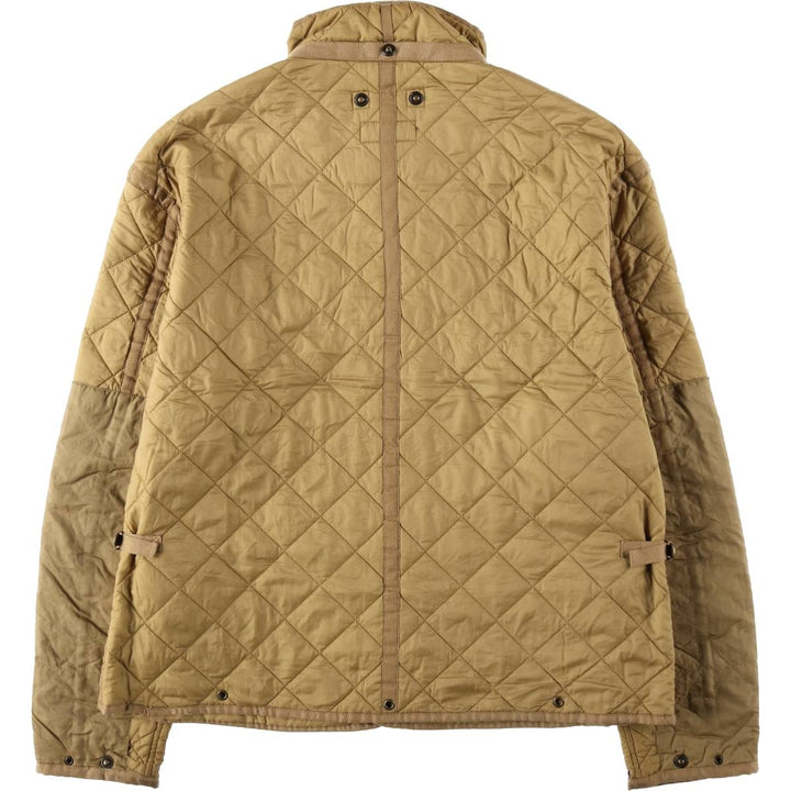 Ralph Lauren POLO by Ralph Lauren Quilted Puffer Jacket, Men's Size XL Nylon Khaki type beige Vintage Second Hand