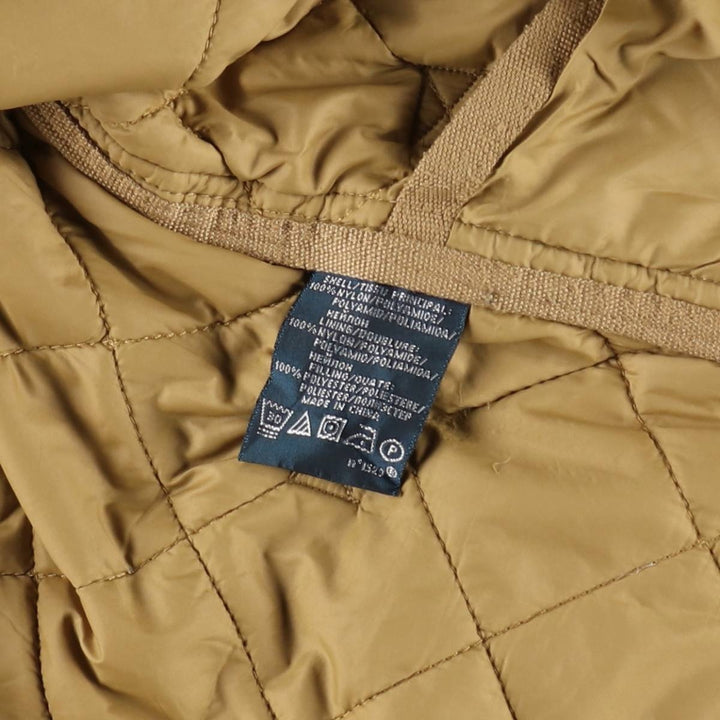 Ralph Lauren POLO by Ralph Lauren Quilted Puffer Jacket, Men's Size XL Nylon Khaki type beige Vintage Second Hand