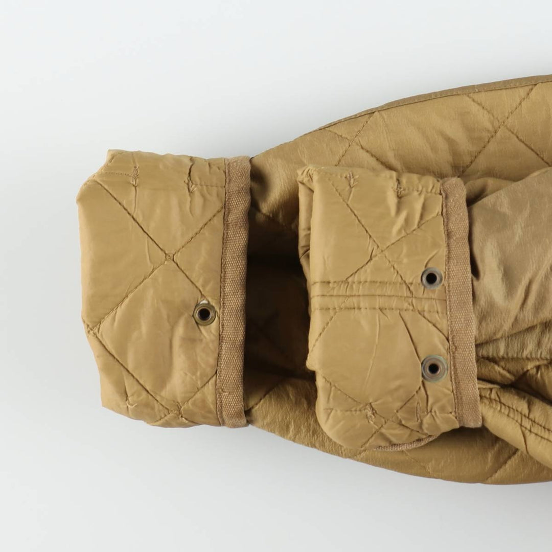 Ralph Lauren POLO by Ralph Lauren Quilted Puffer Jacket, Men's Size XL Nylon Khaki type beige Vintage Second Hand