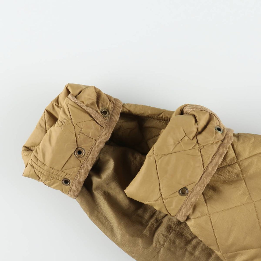 Ralph Lauren POLO by Ralph Lauren Quilted Puffer Jacket, Men's Size XL Nylon Khaki type beige Vintage Second Hand