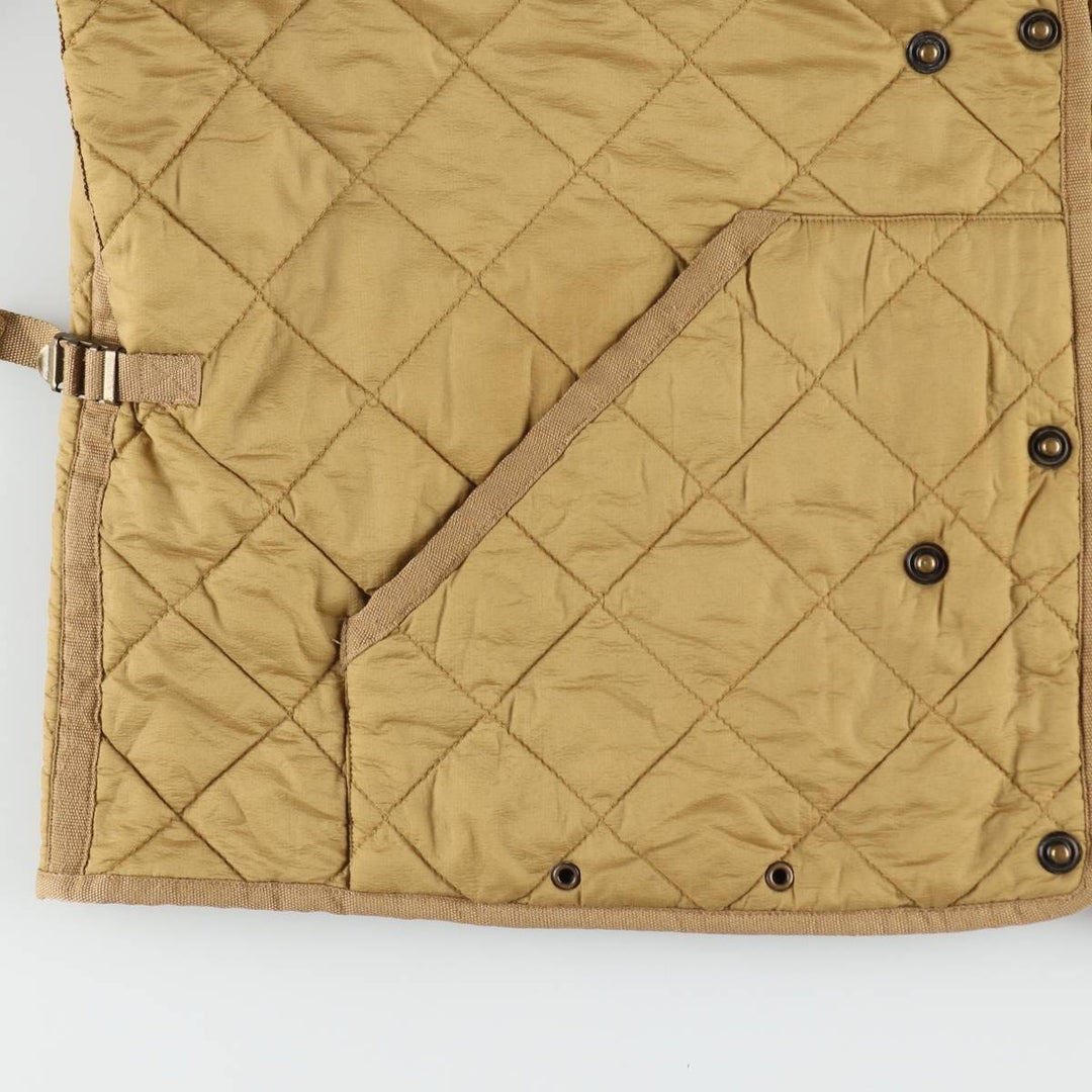 Ralph Lauren POLO by Ralph Lauren Quilted Puffer Jacket, Men's Size XL Nylon Khaki type beige Vintage Second Hand