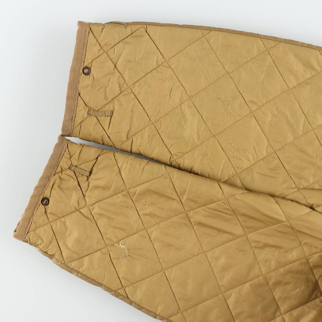 Ralph Lauren POLO by Ralph Lauren Quilted Puffer Jacket, Men's Size XL Nylon Khaki type beige Vintage Second Hand