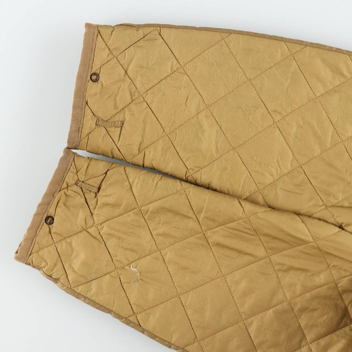 Ralph Lauren POLO by Ralph Lauren Quilted Puffer Jacket, Men's Size XL Nylon Khaki type beige Vintage Second Hand
