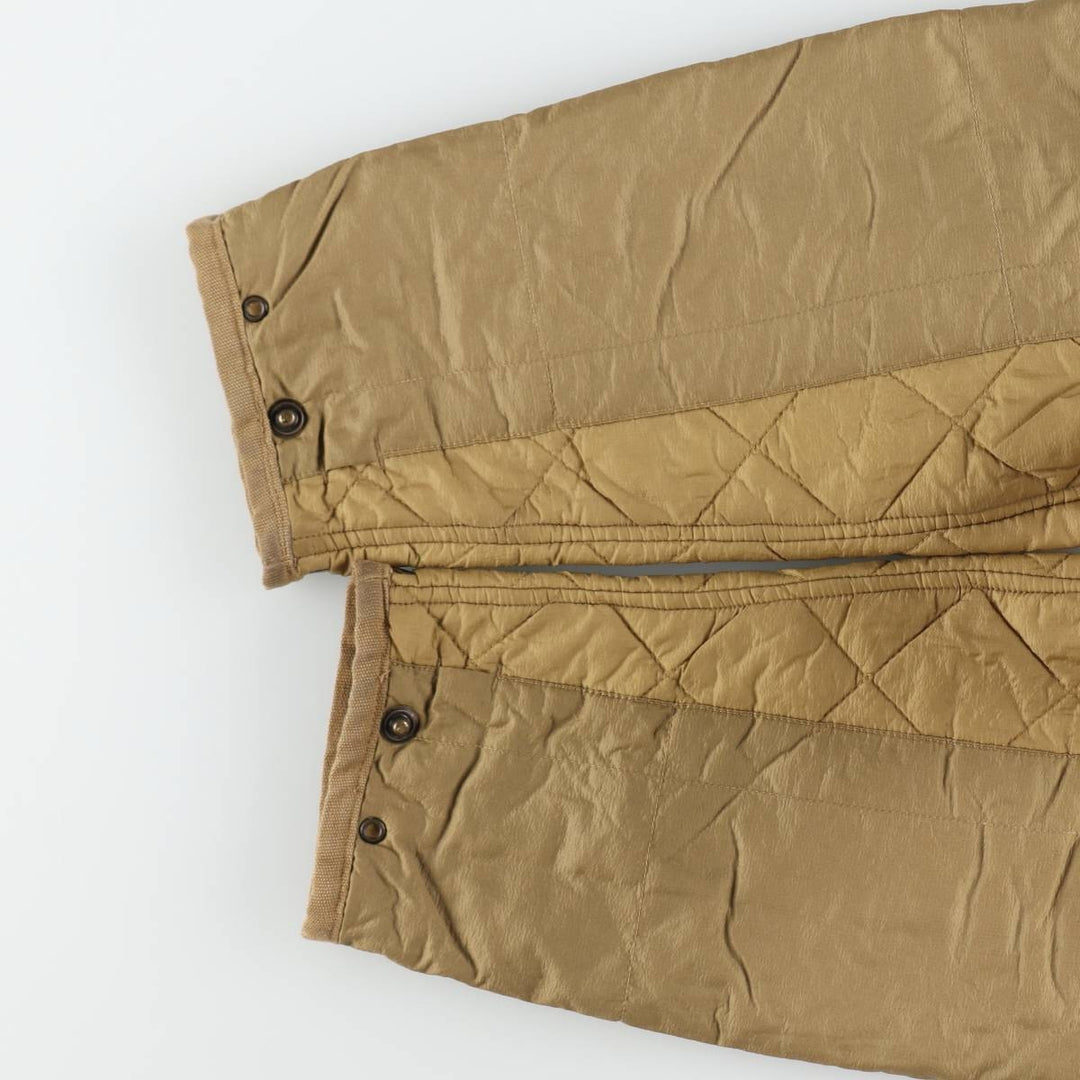 Ralph Lauren POLO by Ralph Lauren Quilted Puffer Jacket, Men's Size XL Nylon Khaki type beige Vintage Second Hand