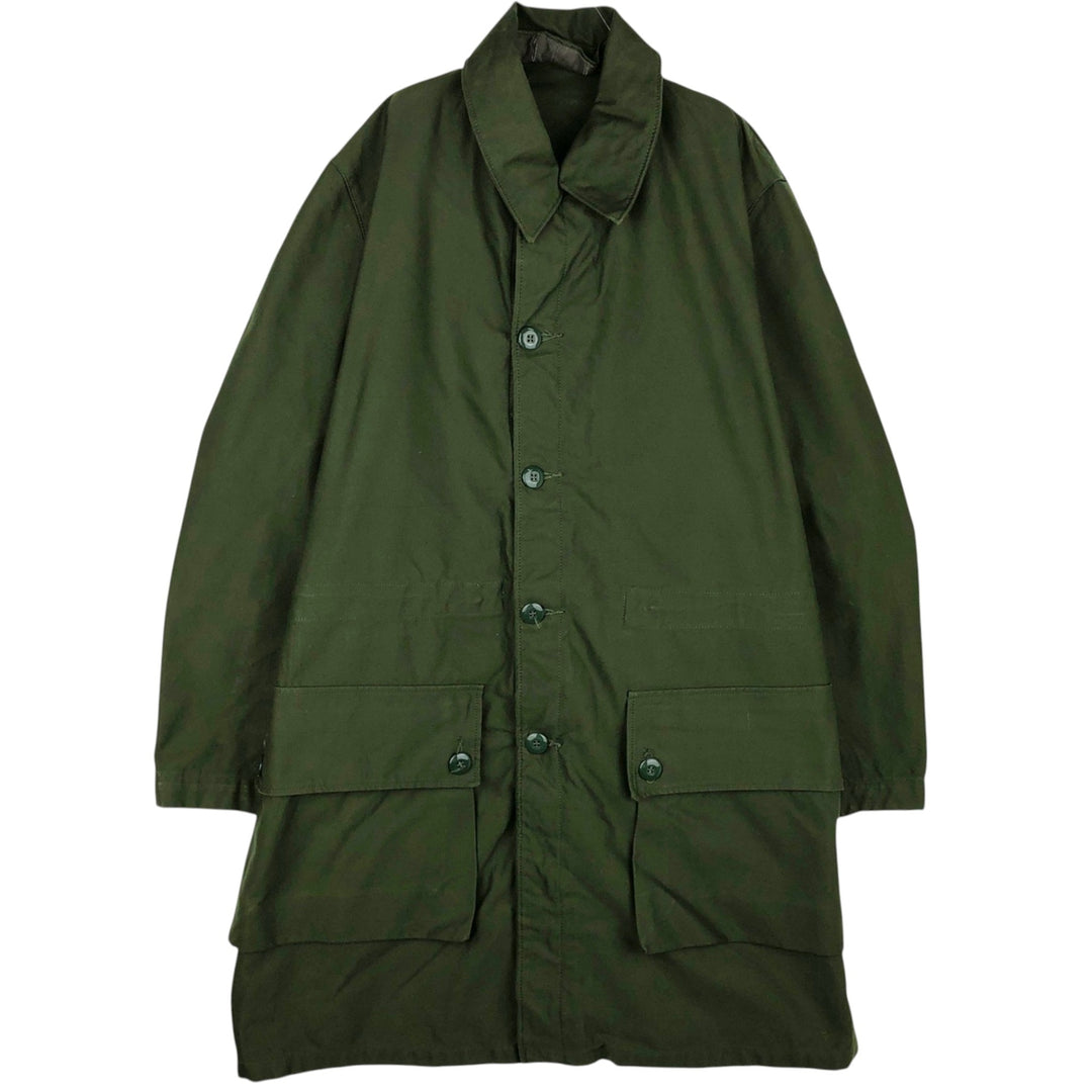 M-59 Swedish Army Military Field Coat, Size C50, Men's XL (approx.), Vintage unclear Khaki type Vintage Second Hand
