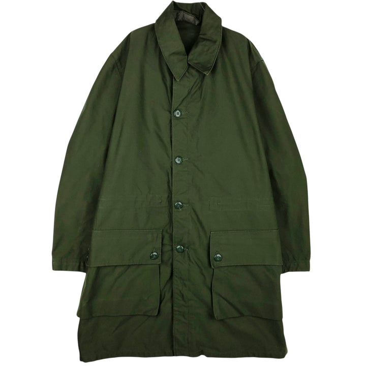 M-59 Swedish Army Military Field Coat, Size C50, Men's XL (approx.), Vintage unclear Khaki type Vintage Second Hand