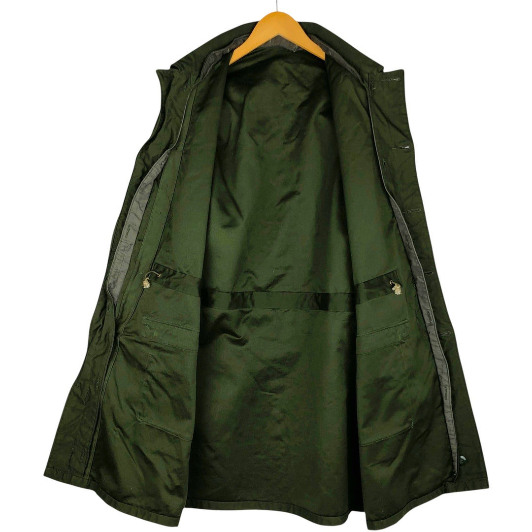 M-59 Swedish Army Military Field Coat, Size C50, Men's XL (approx.), Vintage unclear Khaki type Vintage Second Hand