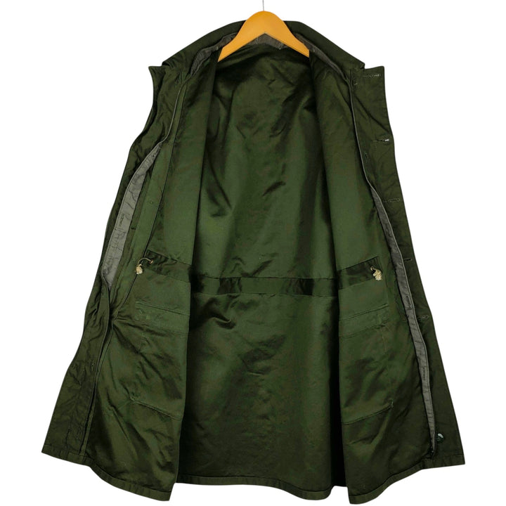 M-59 Swedish Army Military Field Coat, Size C50, Men's XL (approx.), Vintage unclear Khaki type Vintage Second Hand
