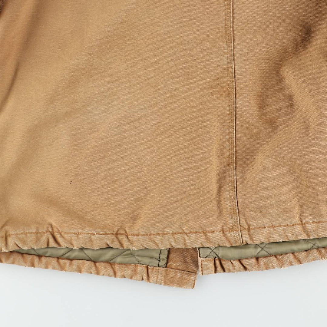 Dickies Traditional Coat-Type Padded Duck Work Jacket, Men's Size XL (approx.) unclear ocher yellow type Vintage Second Hand