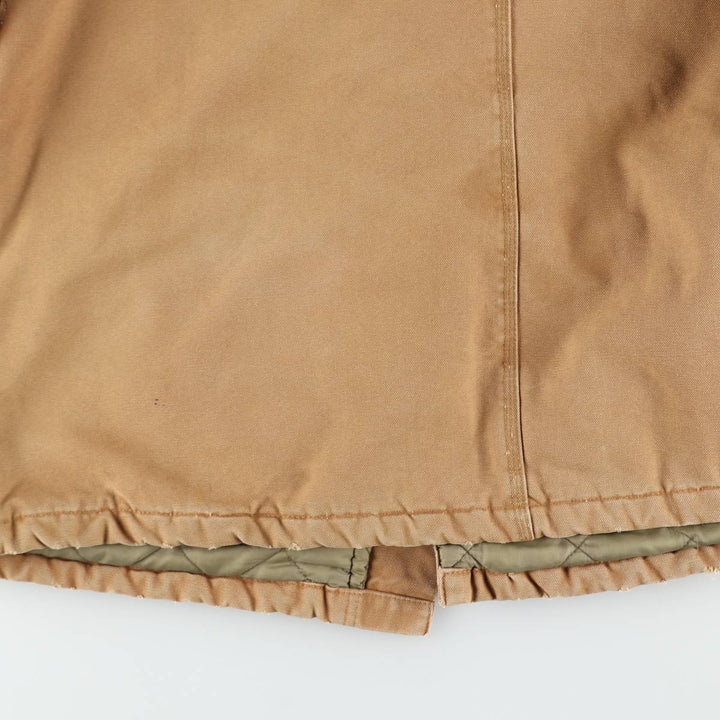 Dickies Traditional Coat-Type Padded Duck Work Jacket, Men's Size XL (approx.) unclear ocher yellow type Vintage Second Hand