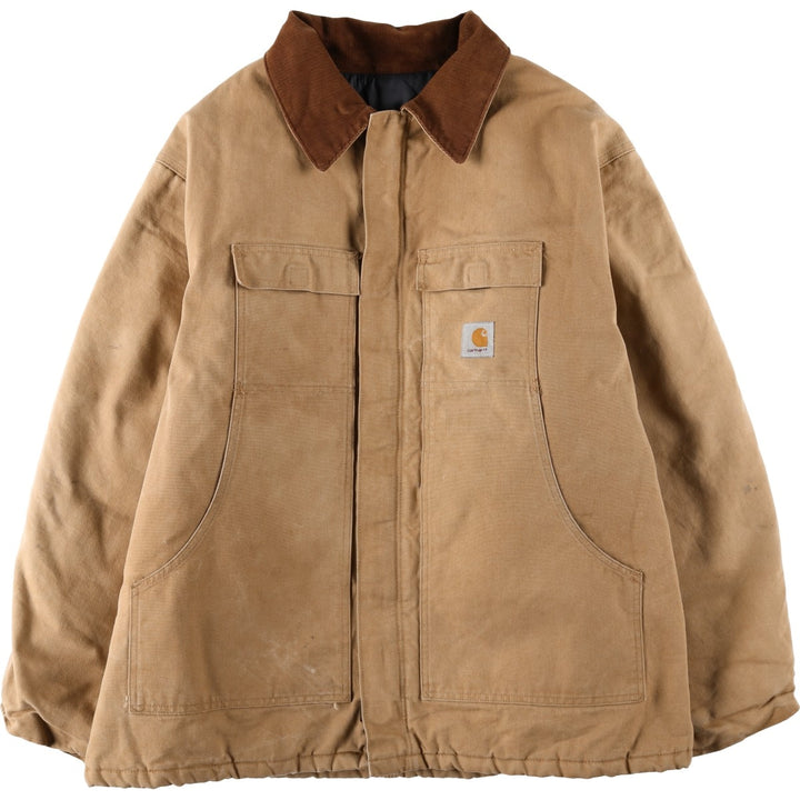 Carhartt Traditional Jacket, Padded Duck Work Jacket, Men's XXL unclear Beige type Vintage Second Hand
