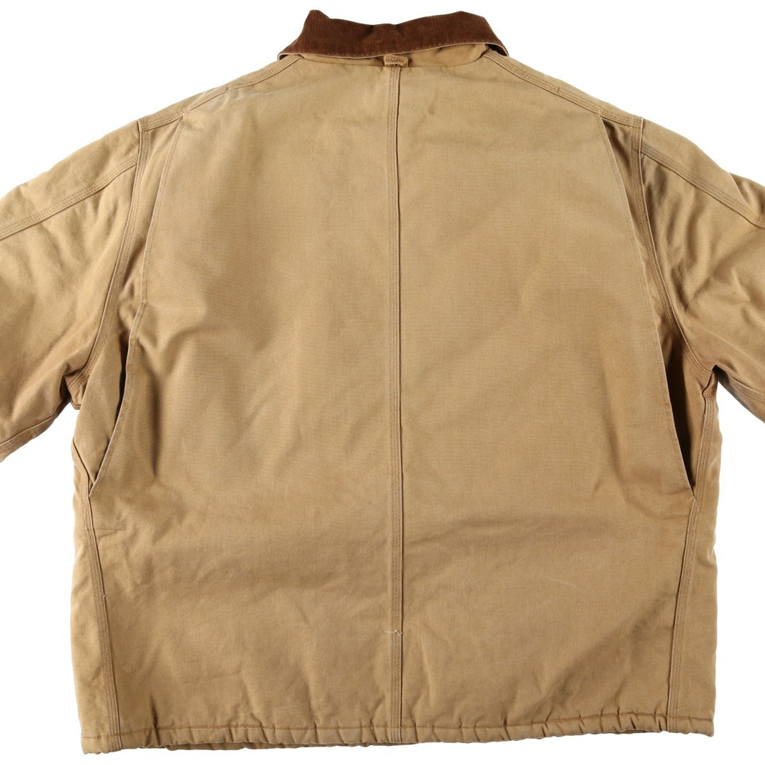 Carhartt Traditional Jacket, Padded Duck Work Jacket, Men's XXL unclear Beige type Vintage Second Hand
