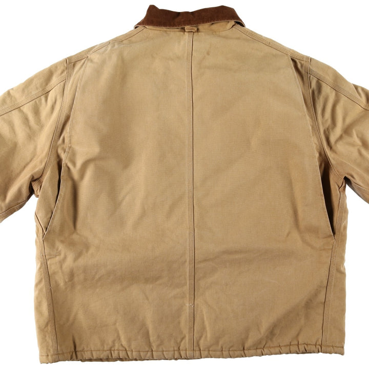 Carhartt Traditional Jacket, Padded Duck Work Jacket, Men's XXL unclear Beige type Vintage Second Hand