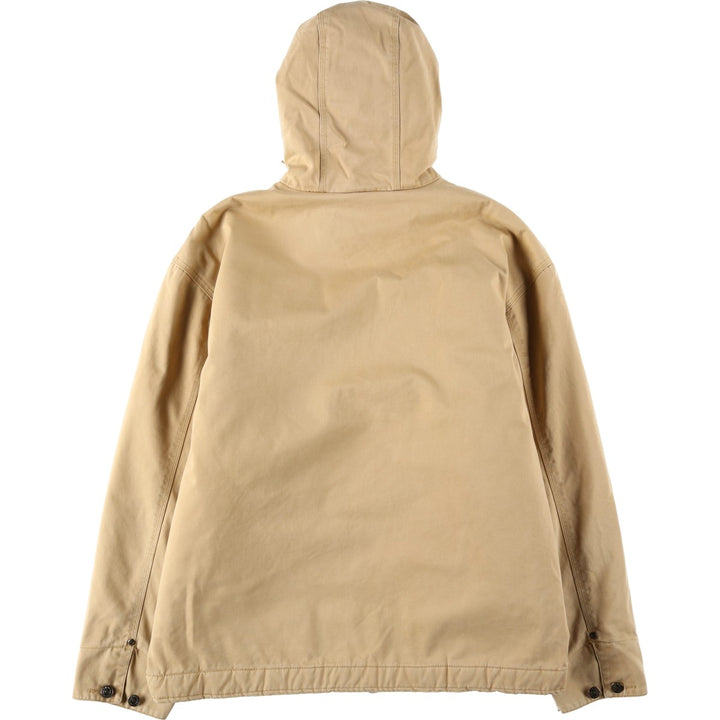Dickies Active Jacket Type Duck Full-Zip Hoodie, Men's Size L cotton Beige type Vintage Second Hand
