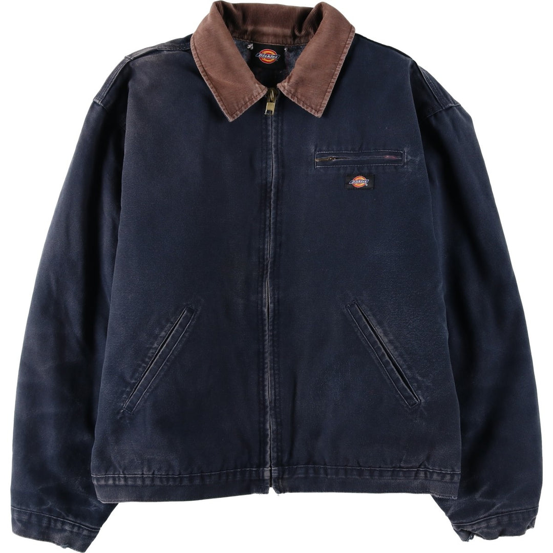 Dickies Detroit Jacket Type Duck Work Jacket Men's XL unclear navy blue type Vintage Second Hand