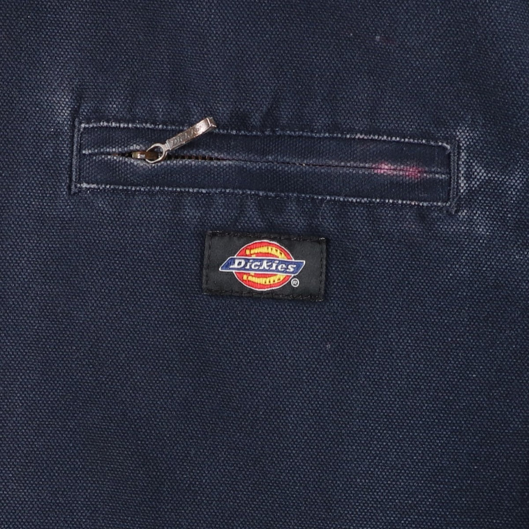Dickies Detroit Jacket Type Duck Work Jacket Men's XL unclear navy blue type Vintage Second Hand