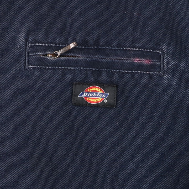 Dickies Detroit Jacket Type Duck Work Jacket Men's XL unclear navy blue type Vintage Second Hand