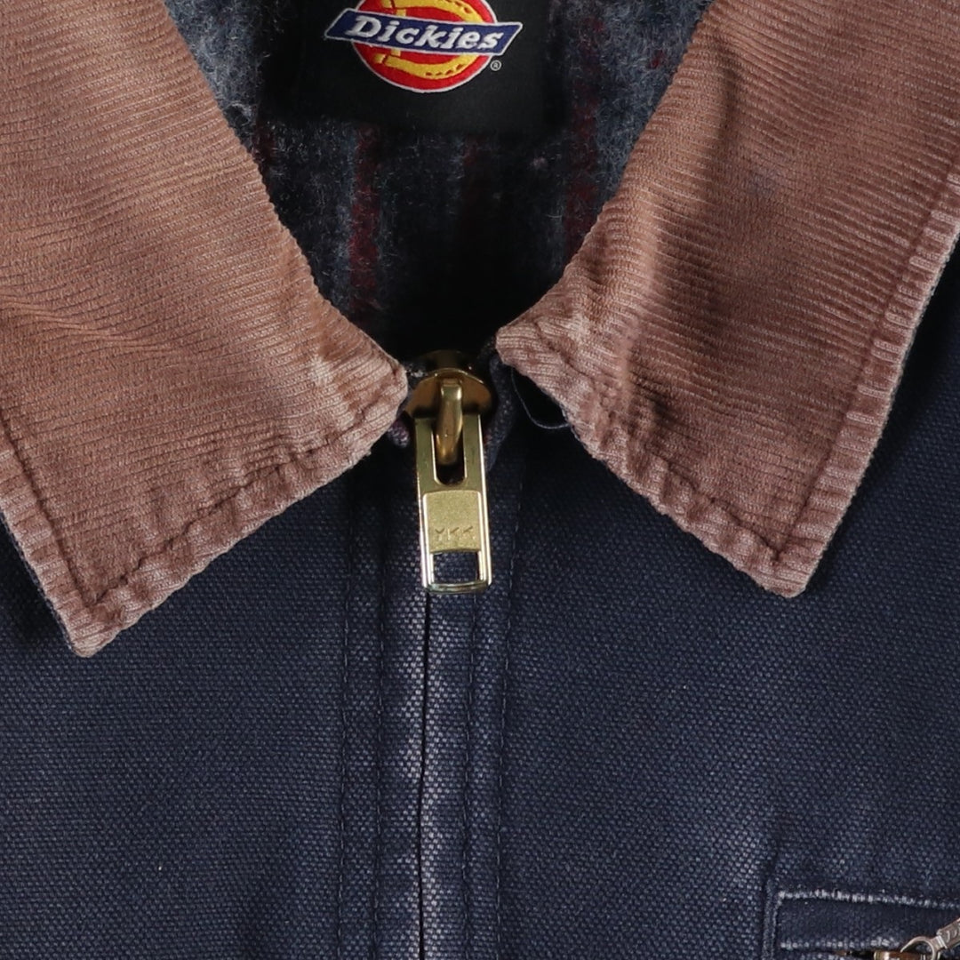 Dickies Detroit Jacket Type Duck Work Jacket Men's XL unclear navy blue type Vintage Second Hand