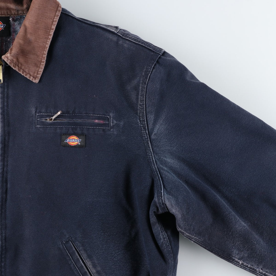 Dickies Detroit Jacket Type Duck Work Jacket Men's XL unclear navy blue type Vintage Second Hand