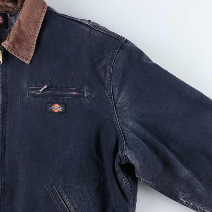 Dickies Detroit Jacket Type Duck Work Jacket Men's XL unclear navy blue type Vintage Second Hand