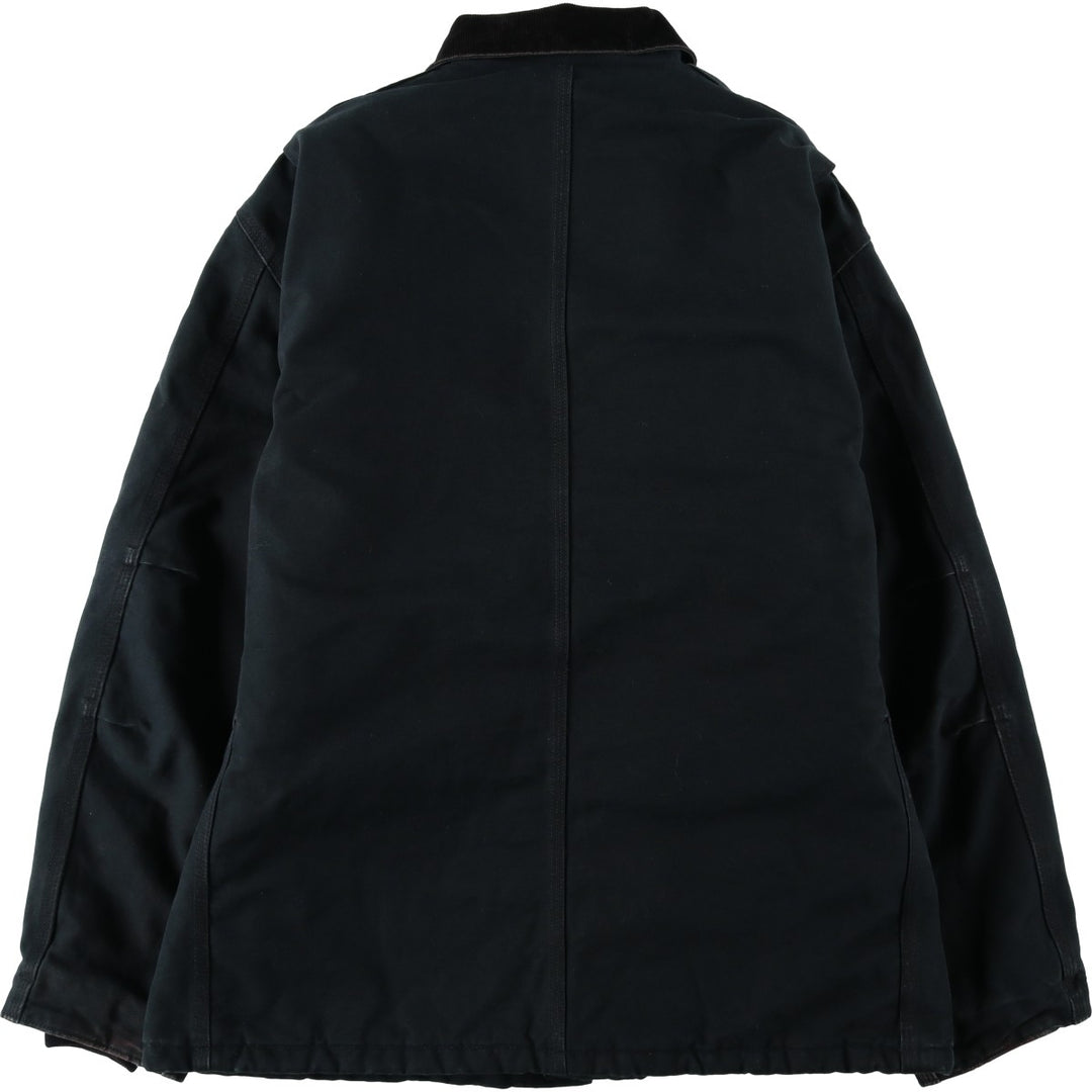 2000'S Carhartt Traditional Padded Duck Work Jacket, Men's Size XL cotton black type Vintage Second Hand