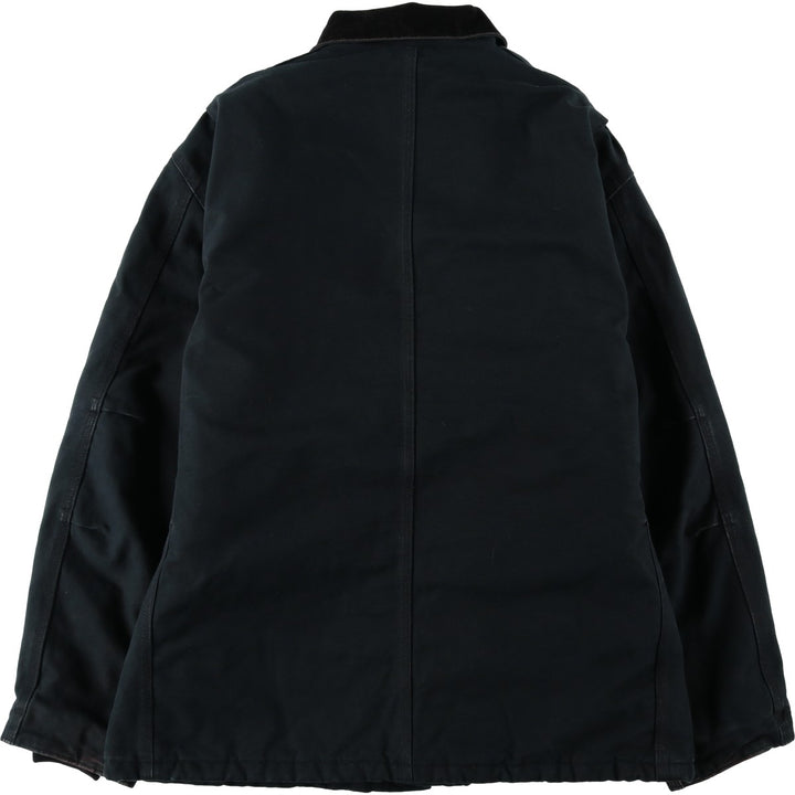 2000'S Carhartt Traditional Padded Duck Work Jacket, Men's Size XL cotton black type Vintage Second Hand