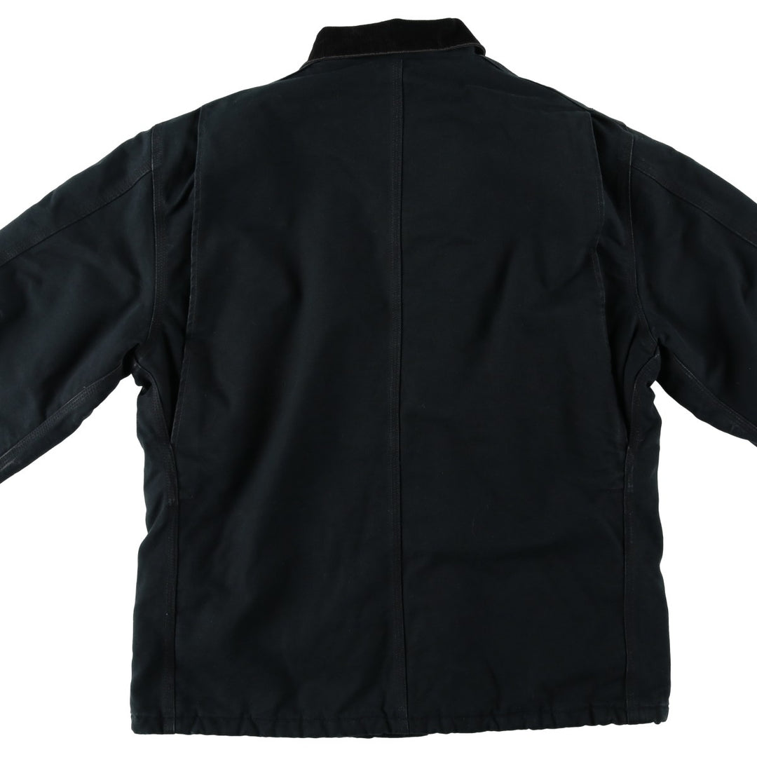 2000'S Carhartt Traditional Padded Duck Work Jacket, Men's Size XL cotton black type Vintage Second Hand