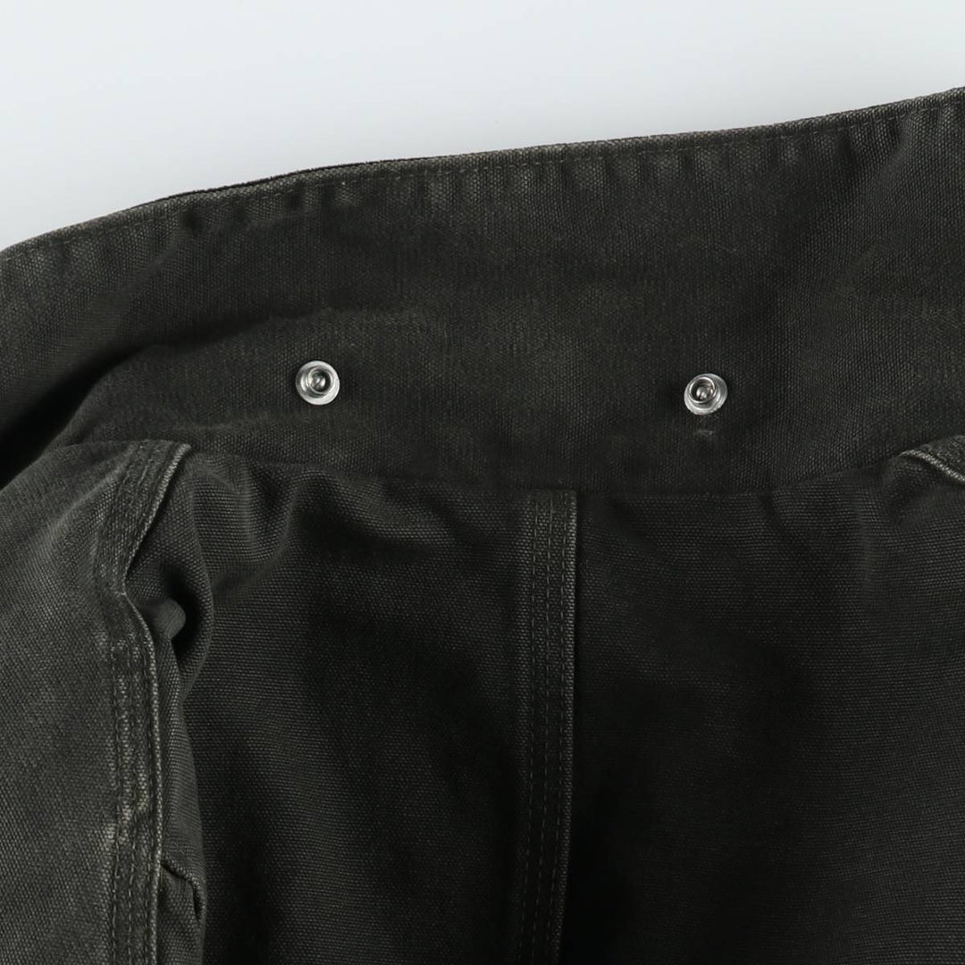 2000'S Carhartt Traditional Padded Duck Work Jacket, Men's Size L cotton Khaki type Vintage Second Hand