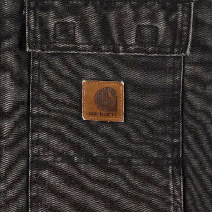 2000'S Carhartt Traditional Padded Duck Work Jacket, Men's Size XL cotton black type Vintage Second Hand