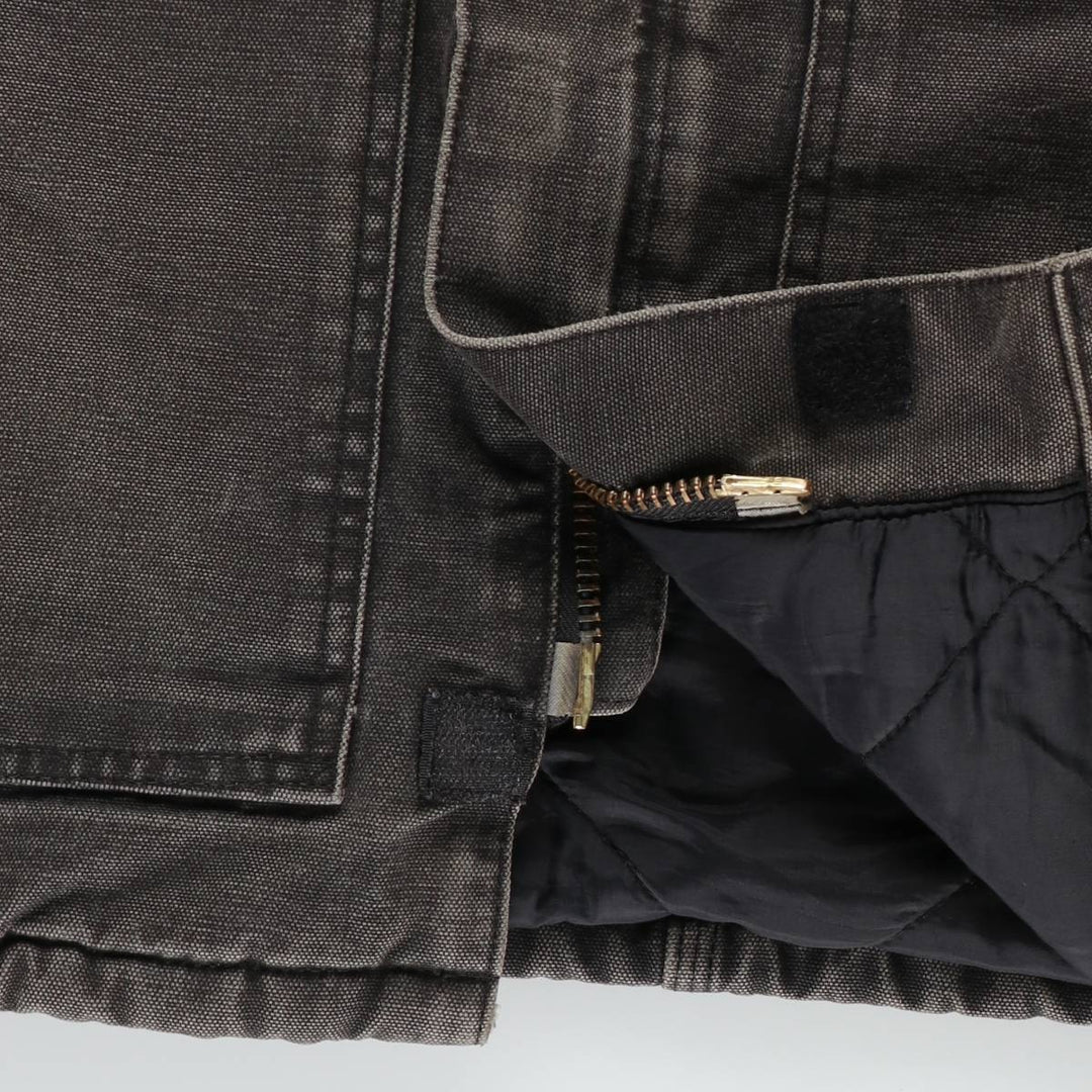 2000'S Carhartt Traditional Padded Duck Work Jacket, Men's Size XL cotton black type Vintage Second Hand