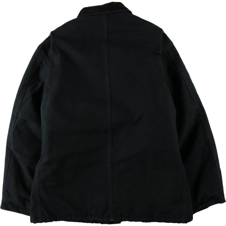 2000'S Carhartt Traditional Padded Duck Work Jacket, Men's Size XL cotton black type Vintage Second Hand