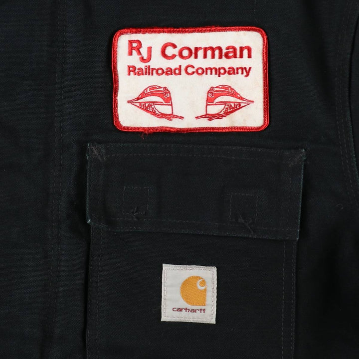 2000'S Carhartt Traditional Padded Duck Work Jacket, Men's Size XL cotton black type Vintage Second Hand
