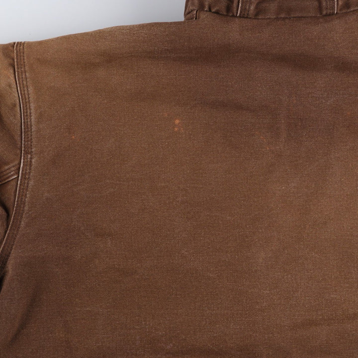 Carhartt Active Jacket, Padded Duck Full-Zip Hoodie, Men's XL unclear brown type Vintage Second Hand