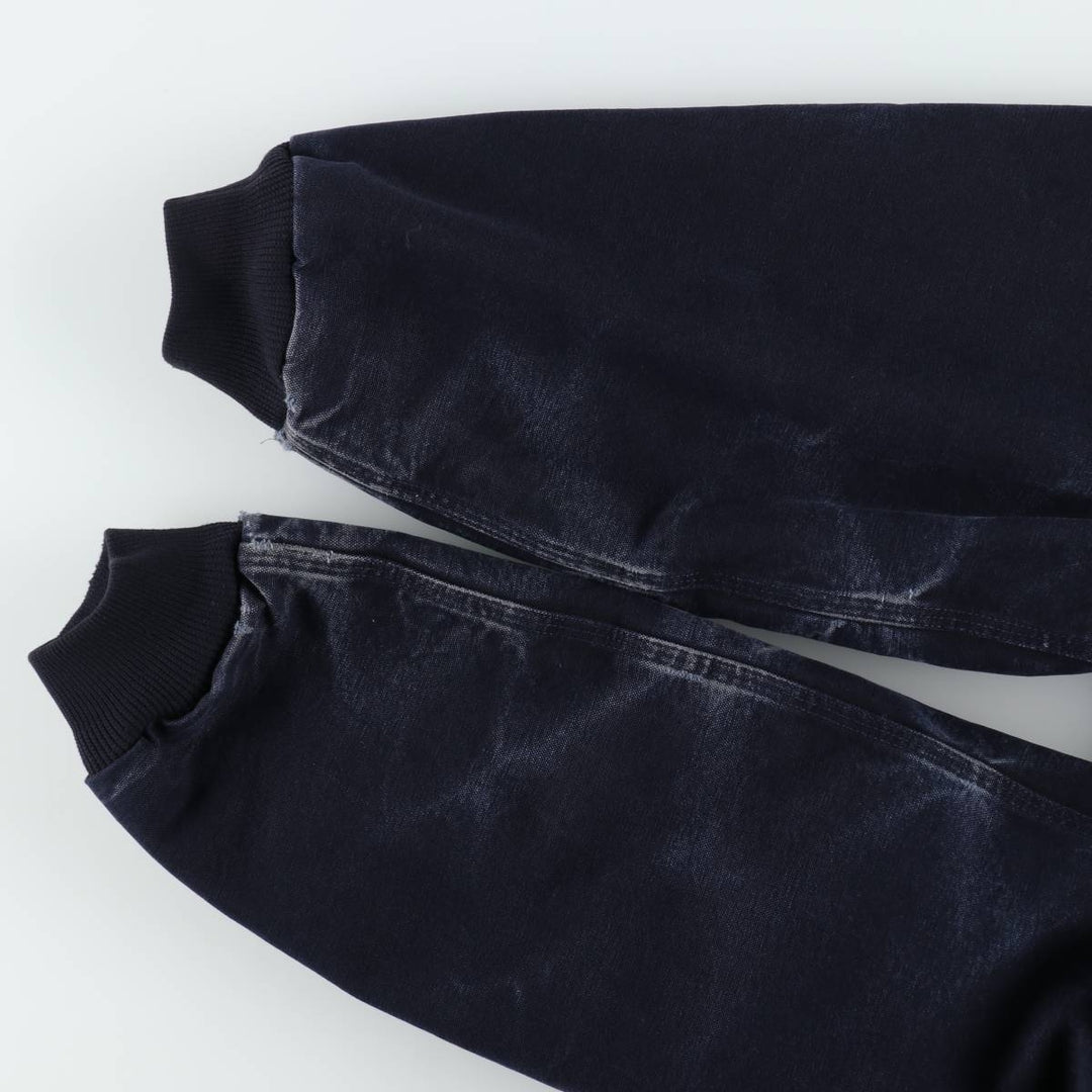 Carhartt Active Jacket, Padded Duck Full-Zip Hoodie, Men's XXL cotton navy blue type Vintage Second Hand