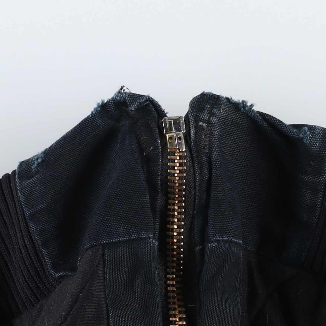 Carhartt Active Jacket, Padded Duck Full Zip Parka, Made in USA, Men's XL cotton black type Vintage Second Hand