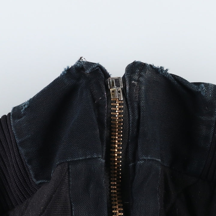 Carhartt Active Jacket, Padded Duck Full Zip Parka, Made in USA, Men's XL cotton black type Vintage Second Hand