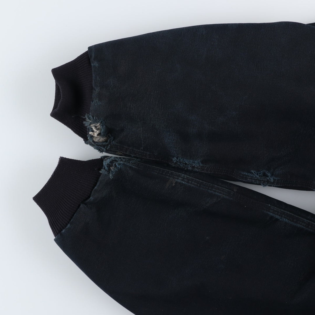 Carhartt Active Jacket, Padded Duck Full Zip Parka, Made in USA, Men's XL cotton black type Vintage Second Hand