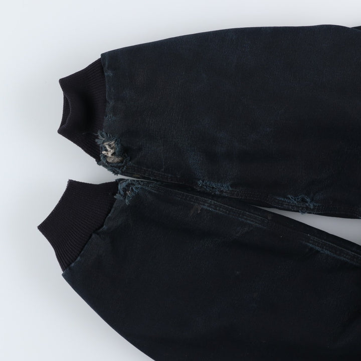 Carhartt Active Jacket, Padded Duck Full Zip Parka, Made in USA, Men's XL cotton black type Vintage Second Hand