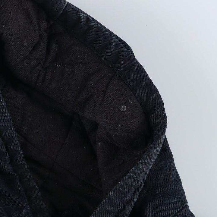 Carhartt Active Jacket, Padded Duck Full Zip Parka, Made in USA, Men's XL cotton black type Vintage Second Hand