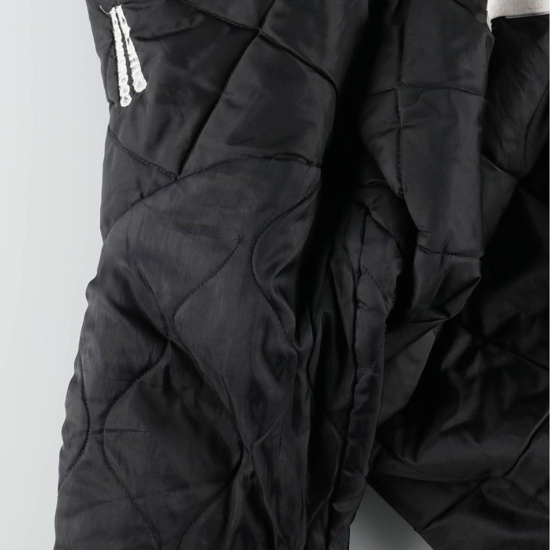 80s-90'S Carhartt Traditional Padded Duck Work Jacket, Made in USA, Men's Size L unclear black type Vintage Second Hand