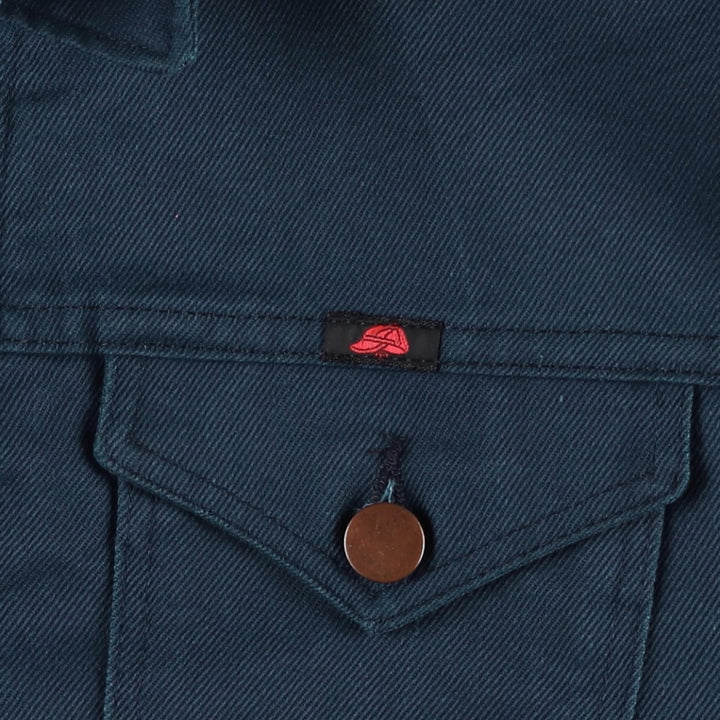70s-80'S Red Kap Work Jacket, Made in USA, Men's Size M (Equivalent), Vintage polyester navy blue type Vintage Second Hand