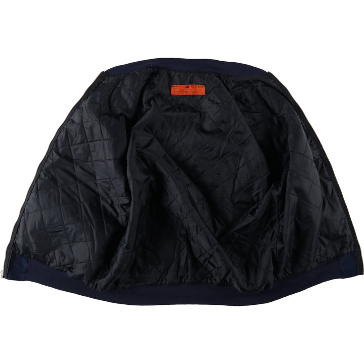 ~90'S Red Kap Work Blouson, Men's Size L (approx.), Vintage polyester navy blue type Vintage Second Hand
